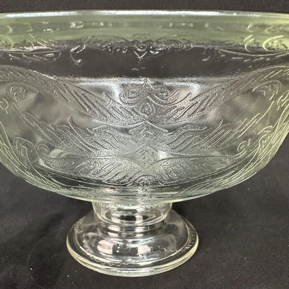 Indiana Glass 'Recollection '9 3/8